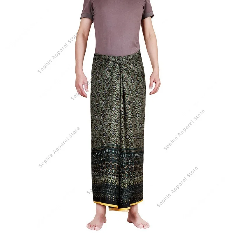 Batik Sarong Skirt for Beach Wrap Tube Skirt Lungi Cover Dress for Men Women