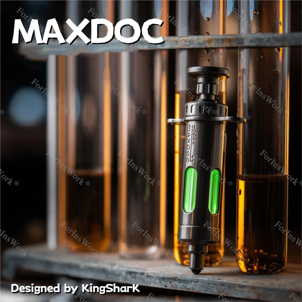 【ForInsWork】ACEdc&KingShark MAXDOC Magnetic Levitation Push Slider Stress Release Toy Window-breaking Tool (Elastic Limited)