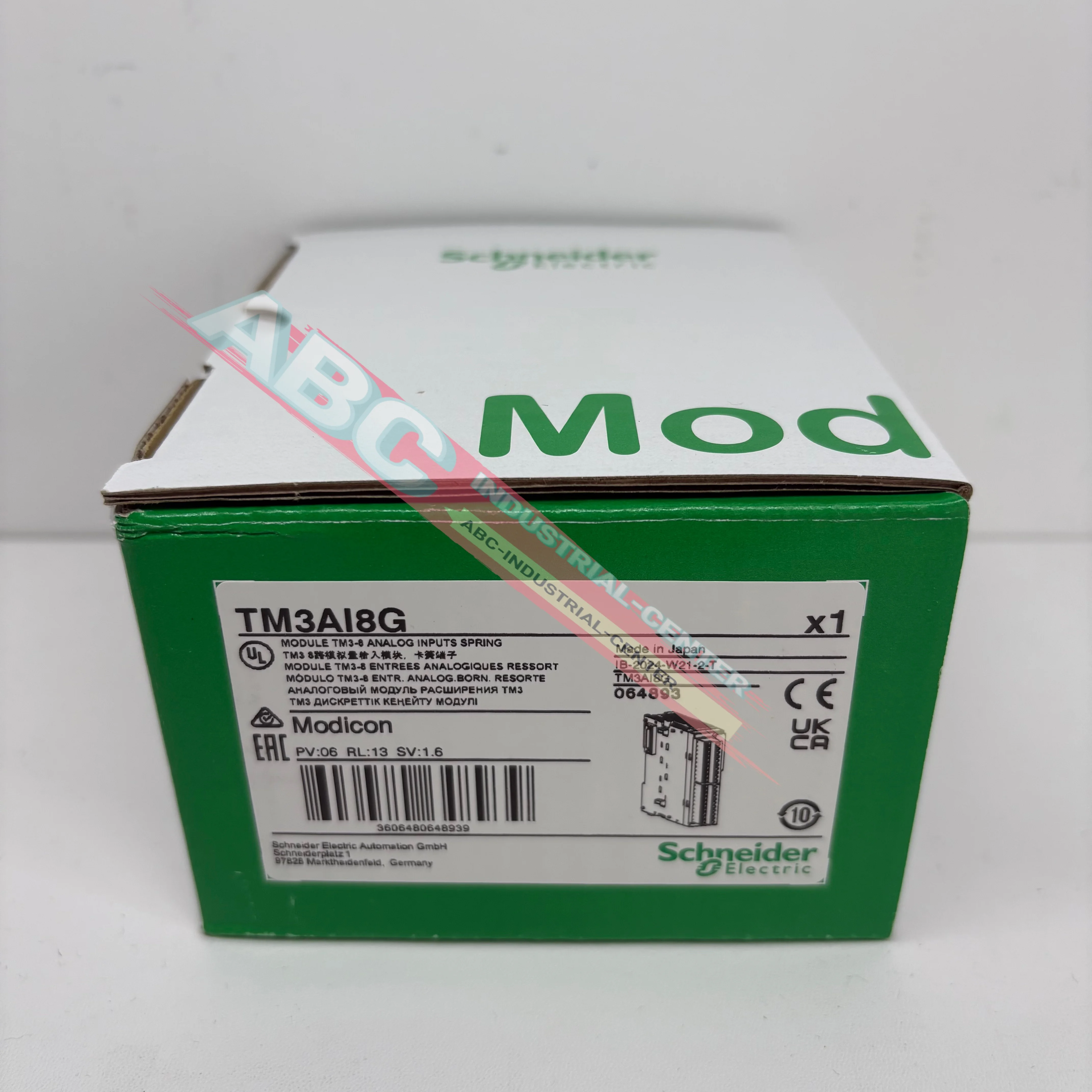 Совершенно новый модуль ПЛК TM3AI8G