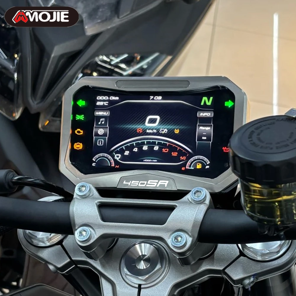 For CFMOTO CF MOTO 450NK 450SR 450SS 450SRS 450MT Meter Frame Cover TFT Anti Theft Screen Protector Instrument Display Cover