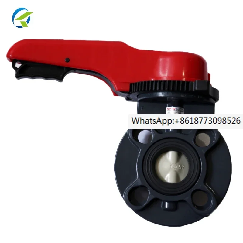 Japão AV Xuyou CLEAN PVC/HP-PVC Pipeline Industrial 57 Alça Válvula Borboleta EPDM