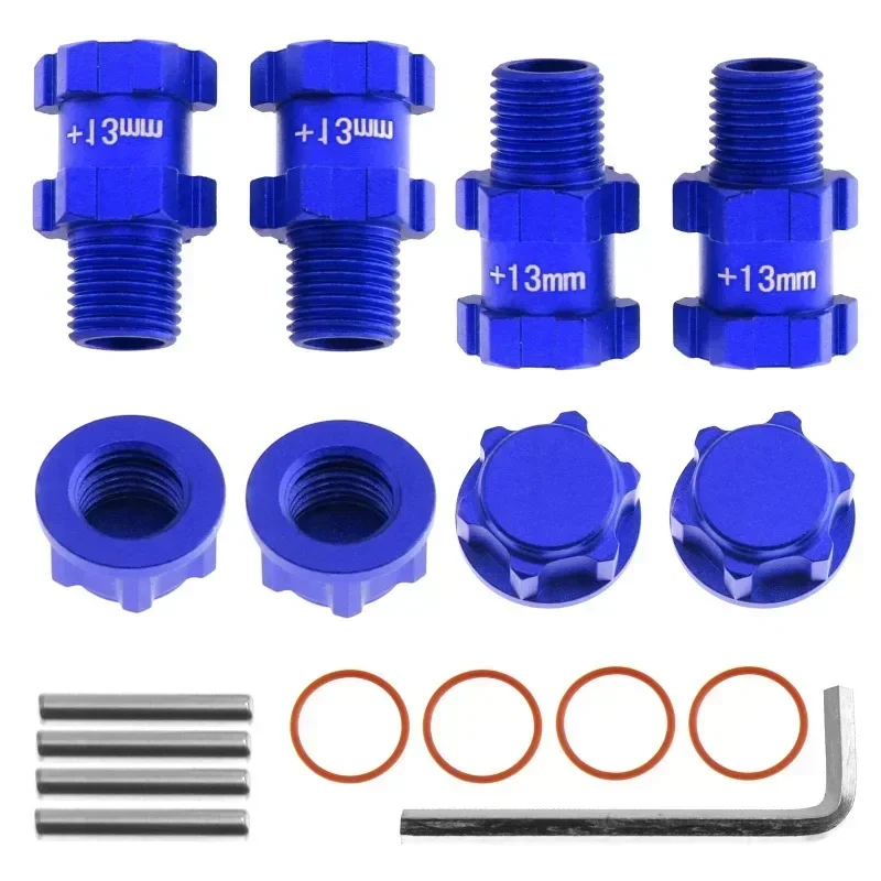 Metal 14mm to 17mm Wheel Hex Adapter for 1/10 ARRMA 3S SENTON VORTEKS Typhon Big Rock Granite RC Car Upgrade Parts