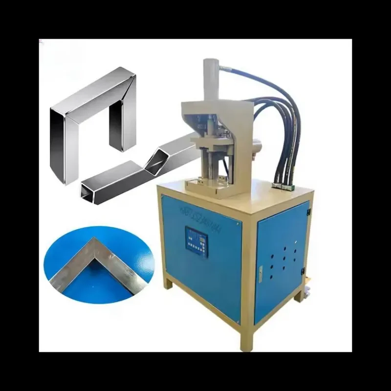 for Single Head Hydraulic 90 Degree Angle Stainless Steel Pipe Cutting Machine Iron Square Pipe Notch Cutting Machine For