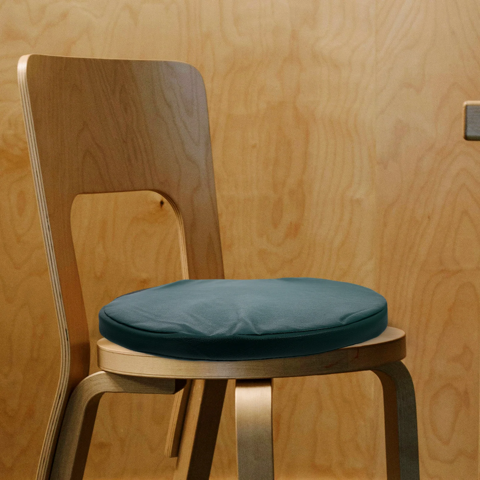 

1pc Outdoor Portable Round Seat Cushion High-Density Memory Foam Breathable Washable Cover Carry Strap For Camping Picnic Garden