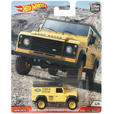 Original Hot Wheels Car Culture Premium World Terrain 1/64 Diecast Vehicles Ford Land Rover Toys for Boys Birthday Collection