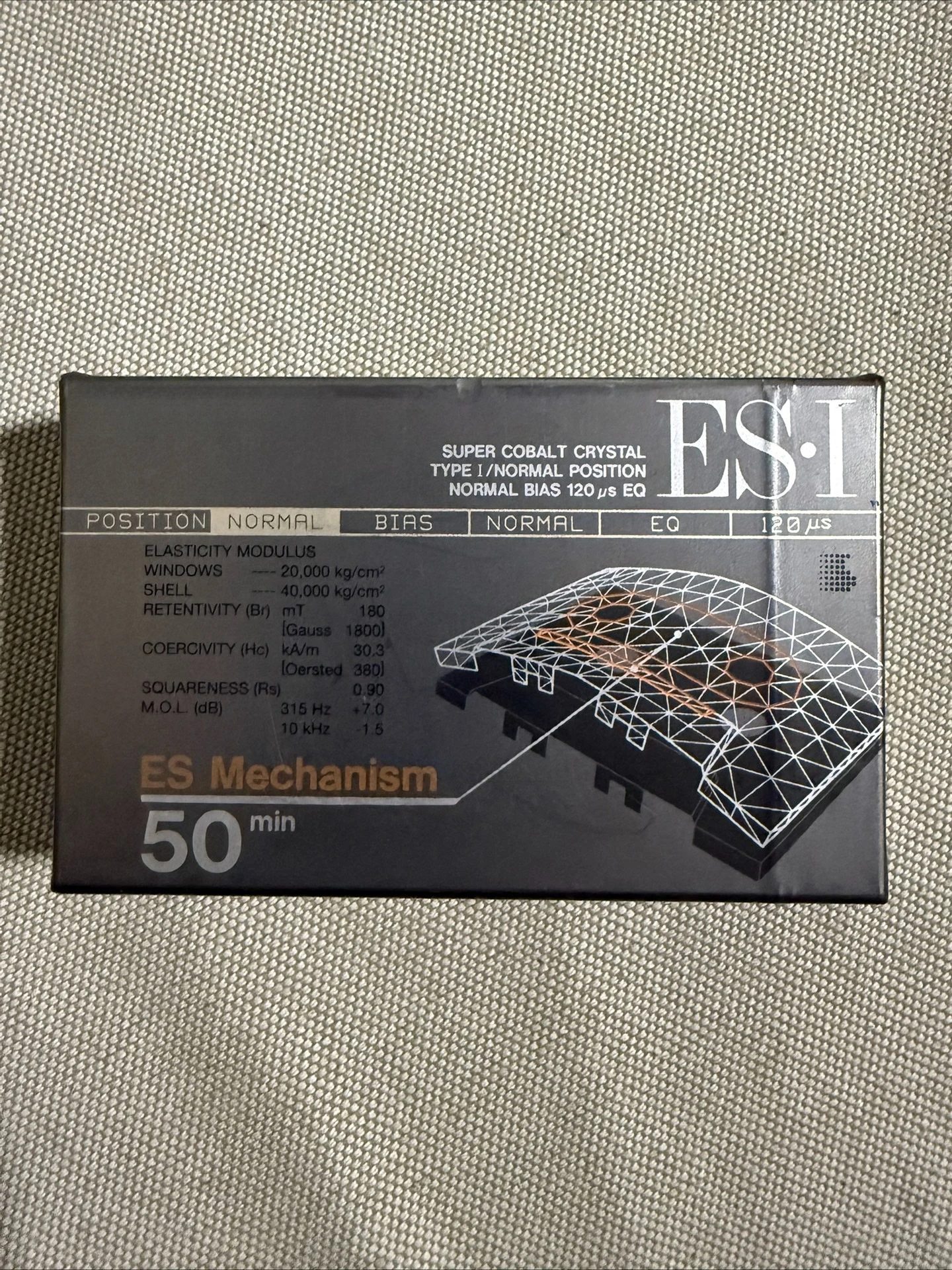 New and unopened blank tape for Sony ESI