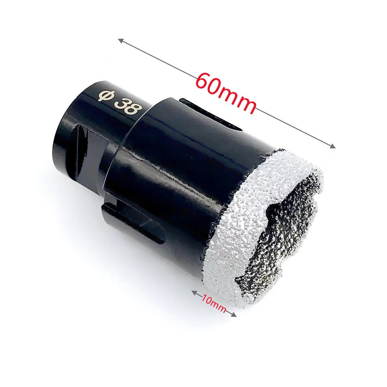 1pc 6mm-100mm Vacuum Thread Brazed Hole Opener Drilling Core Bit M14 Angle Grinder Drill Bit for Ceramic Tile Granite Marble