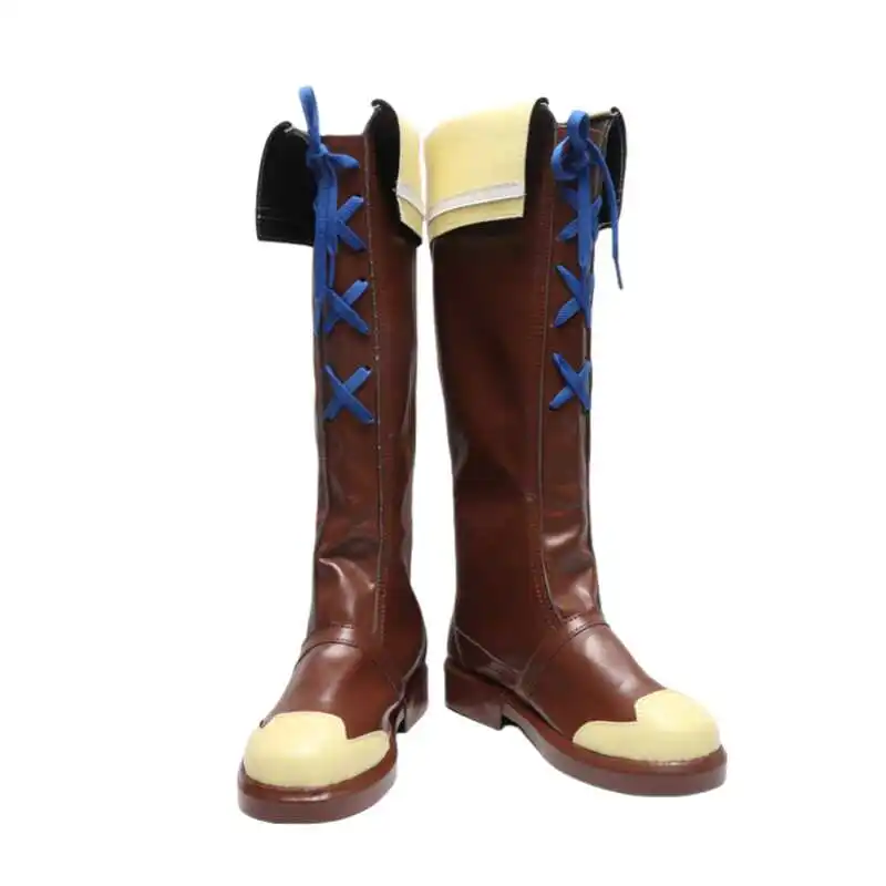 Jeu joli Derby Matikanetannhauser, chaussures de Cosplay, bottes Omachi-chan pour fête d'halloween, femmes et hommes adultes