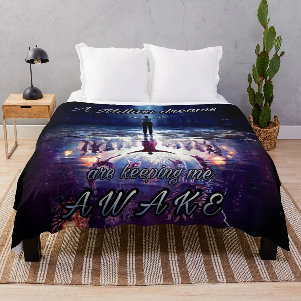 The greatest showman Throw Blanket warm for winter heavy to sleep Multi-Purpose Blankets