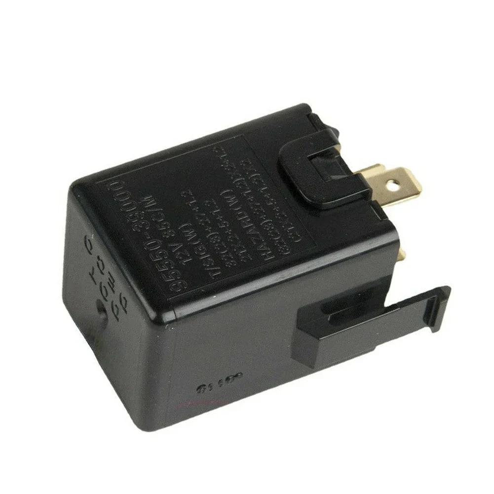 

For Hyundai For Accent 1995-2005 For Santa 2001-2006 For Kia For Optima 2001-2006 For Rio 2006-2011 Flasher Relay 3 PIN Black
