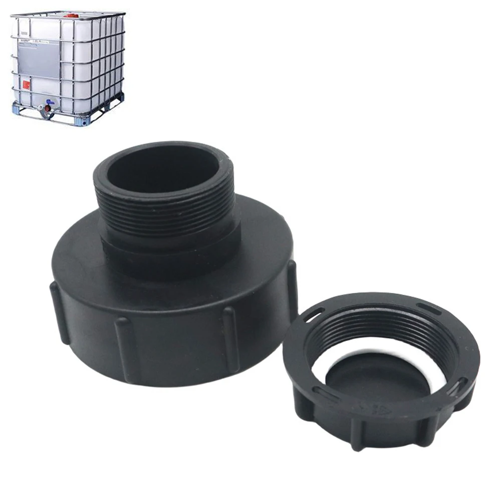 

For Garden Hoses S100 To S60 Adapter IBC Tank Adapter Water Storage Solutions Easy Installation Tank Fitting Tank