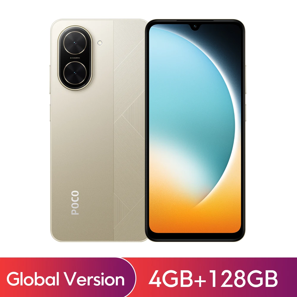 Xiaomi POCO C71 4GB RAM 128GB ROM 6.88" 32MP 5200 mAh Battery Global version 15W Smartphone