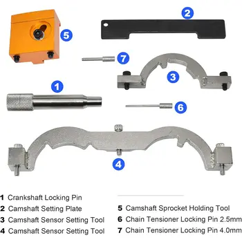 Sada na časování turbodmychadla pro Vauxhall, Opel, Chevrolet, Aveo, Cruze, Orlando, Adam, Ampera, Astra J, Cascada 1.0, 1.2, 1.4 L 10 nejlepší prodej přípravek pro načasování Chevroletu - №10