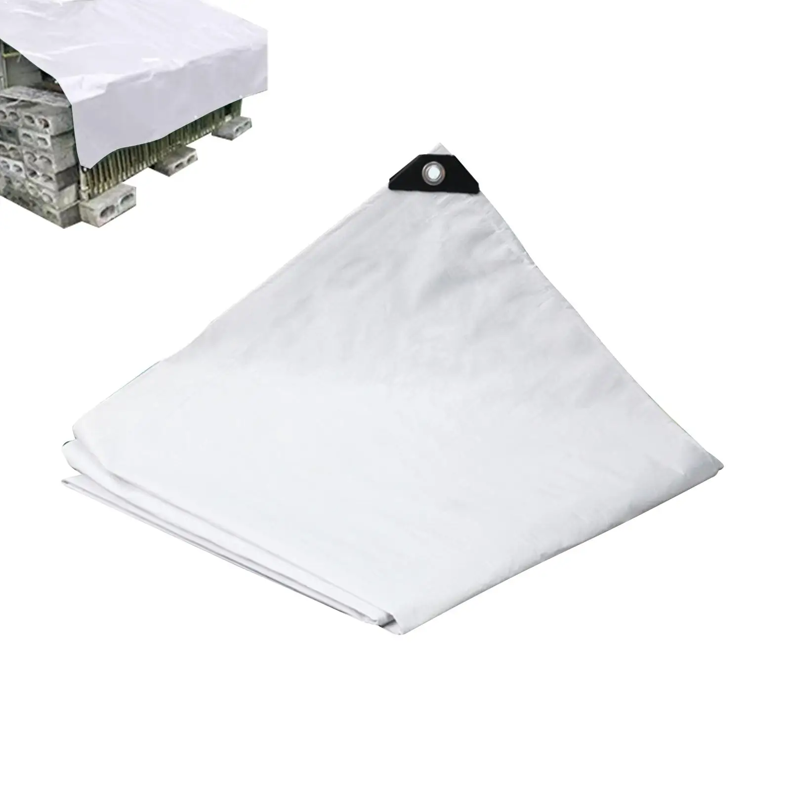 

Solar Pool Cover Waterproof UV Resistant Tarp Cover Multipurpose Rain Shelter Sunshade Greenhouse Cover for Boats Porch Chicken