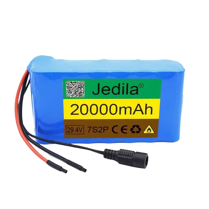 7s2p 24V 20Ah 18650 lithium-ion battery pack 29.4v 20000mAh  lithium-ion battery pack with BMS
