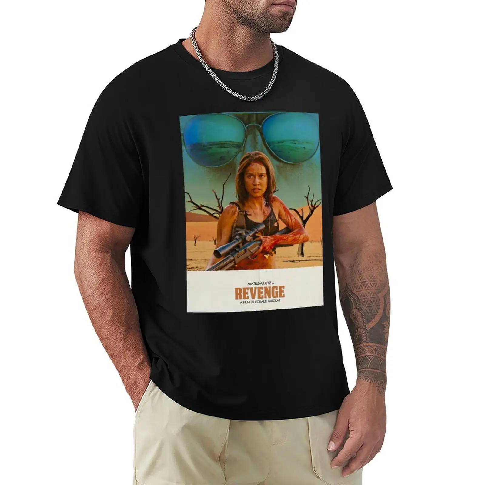 

Revenge T-Shirt summer 2025 baggy shirts black t-shirts for men