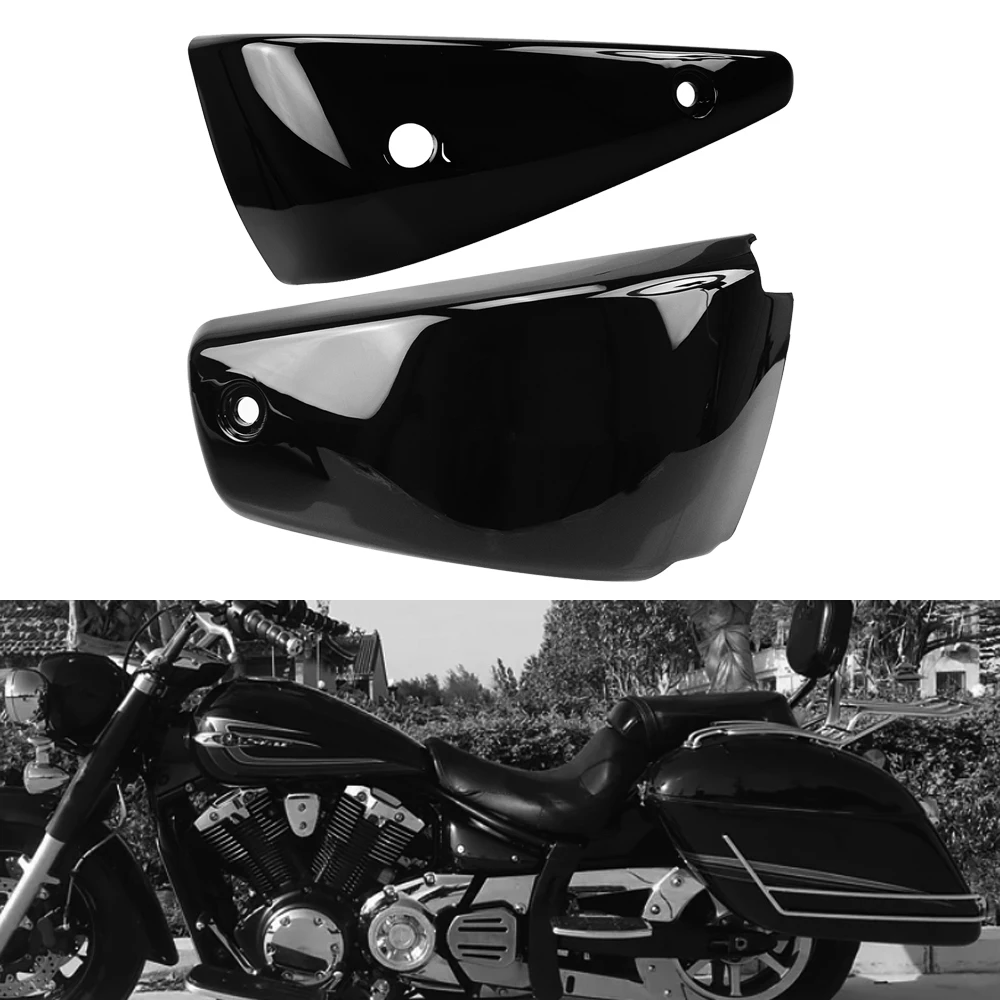 

Мотоциклетный левый и правый боковой обтекатель аккумулятора для Yamaha VStar 1300 XVS1300 2007-2017 2016 2015 2014 2013 2012 2011 2010