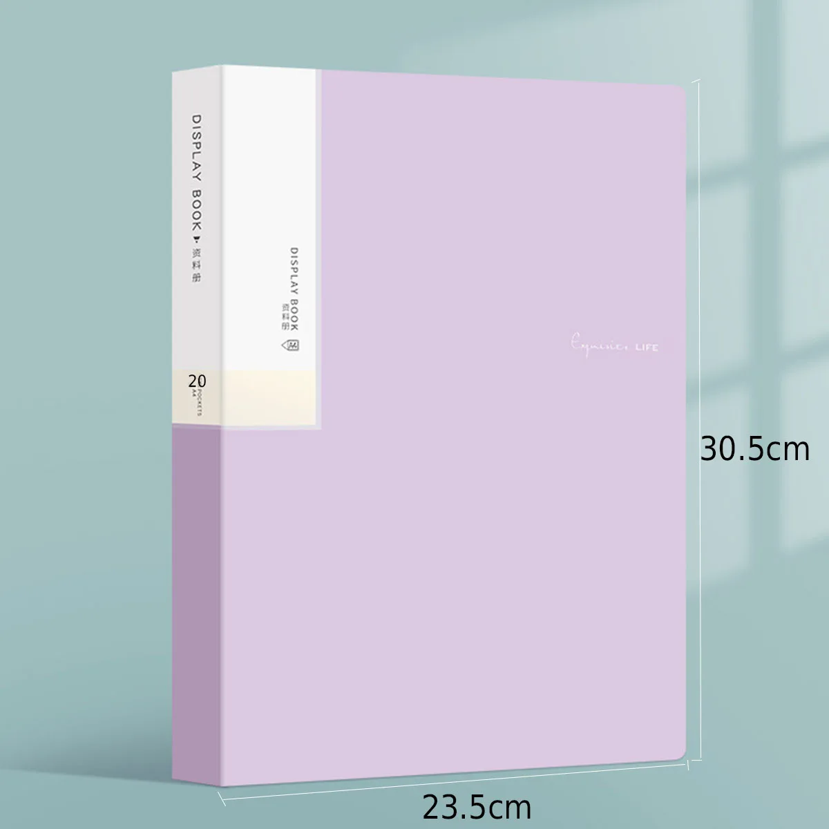 A4 20 Page Diamond Painting Storage Book Portfolio Presentation Clear Pockets Large Folder Photo Album Stationery Tool