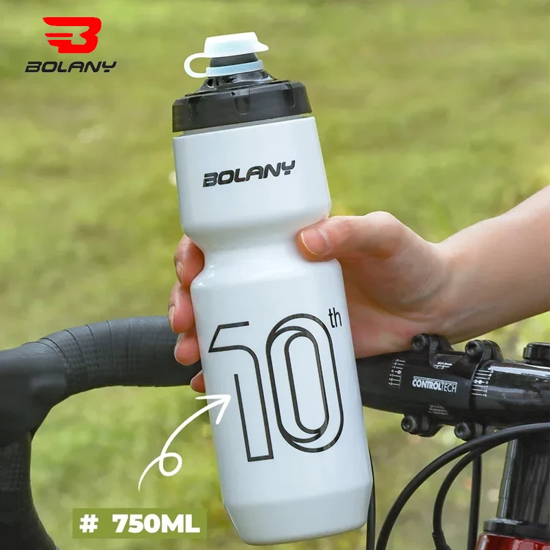

BOLANY 750ML Large Capacity Bicycle Sports Water Bottle Ultra Lightweight Portable Transparent Water Bottle Bicycle Supplies