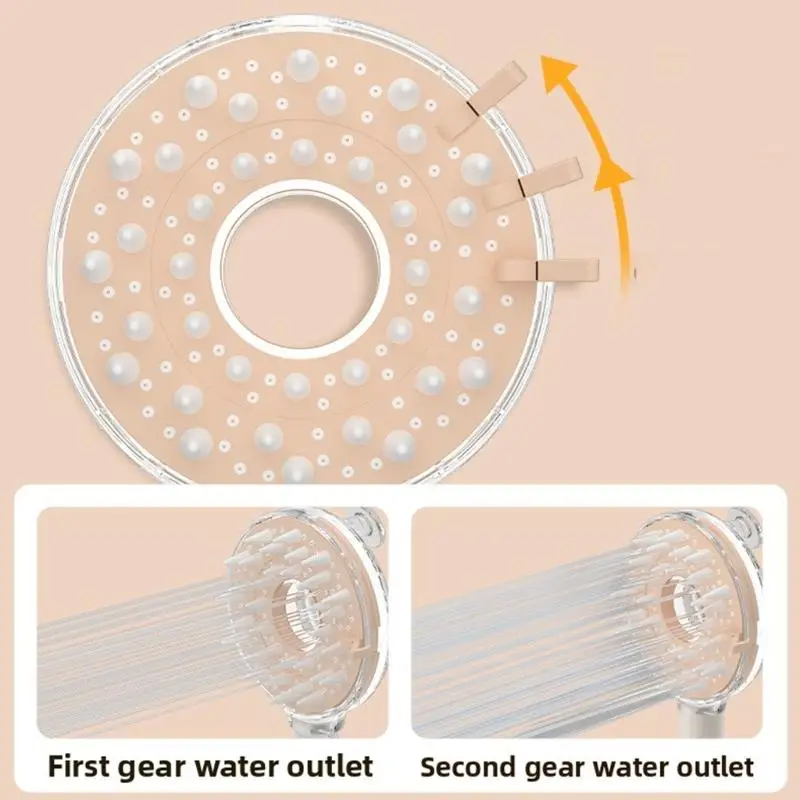652F Relaxing Shower Head Delivering for Invigorating Comfortable Wash Experience