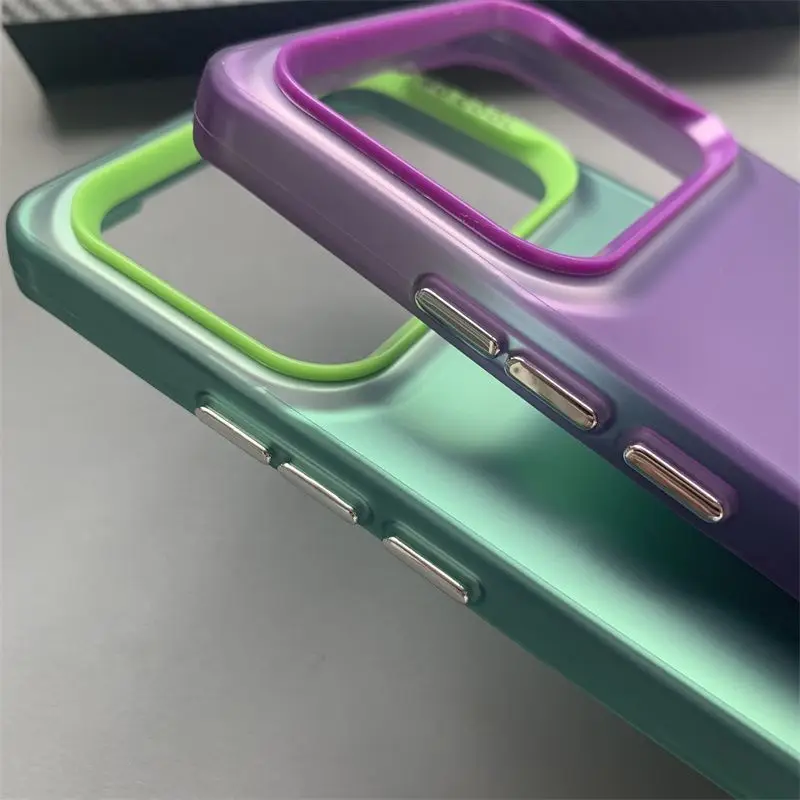 For Xiaomi Poco F6 Pro  Case POCO X6 Pro Phone Case poco X6 Neo Cover POCO F6 X6 F5 F4 Luxury Metallic Aurora Skin Matte Cover