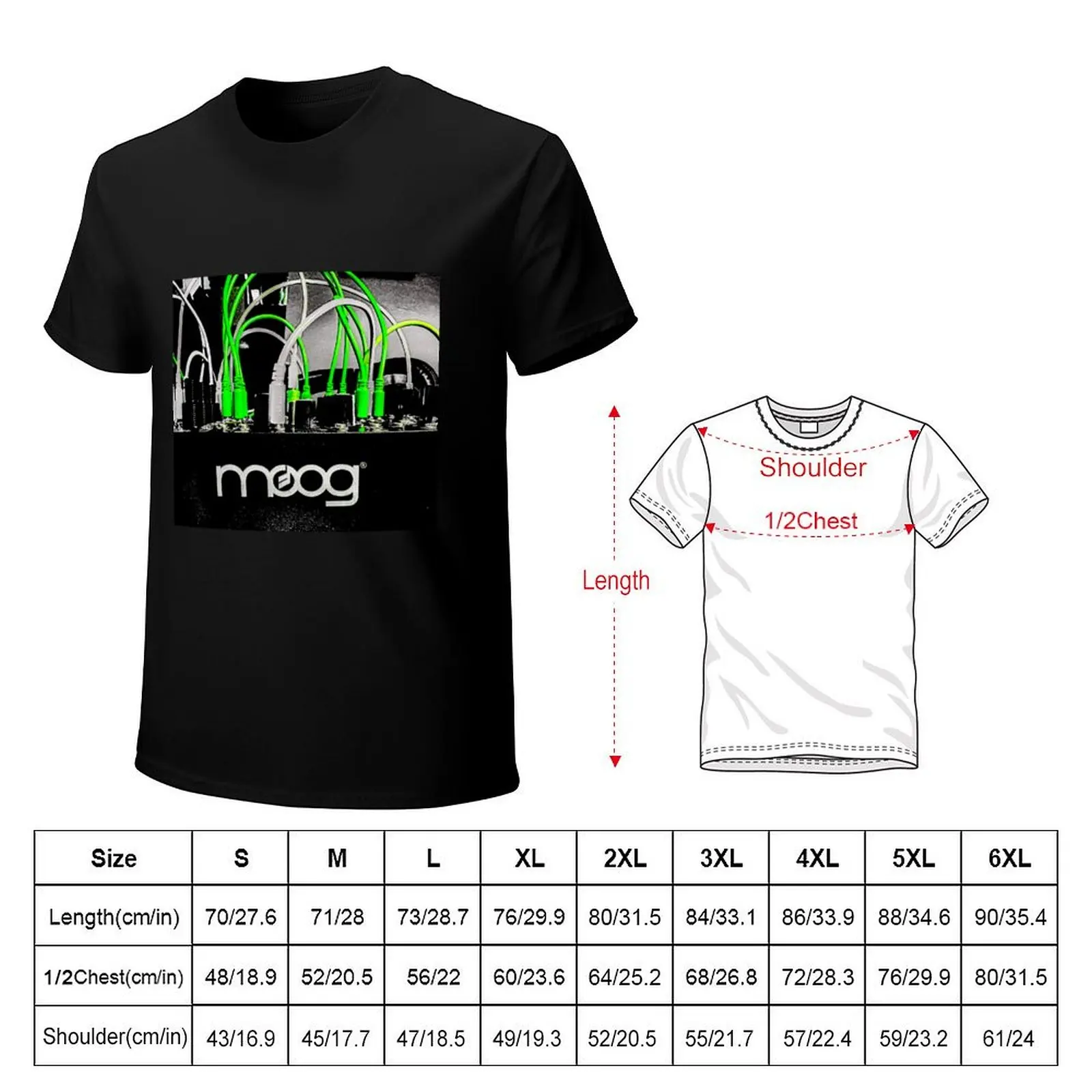 Modular Palette Green T-Shirt Worker Basic Short Sleeve Tee