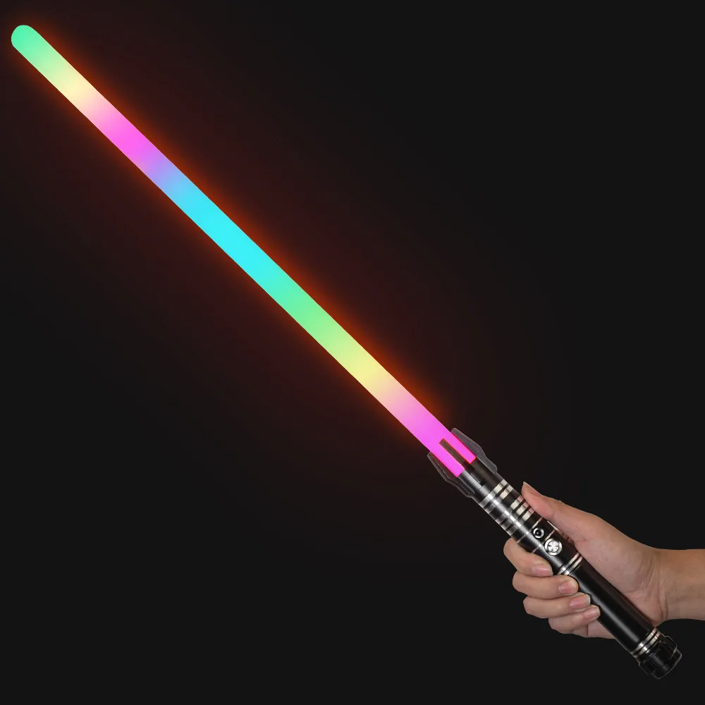 Neo Pixel Lightsaber Xenopixel Metal Light RGB Laser Saber Sword Toys Sword Heavy Dueling Sound Light Saber Cosplay Stage Props