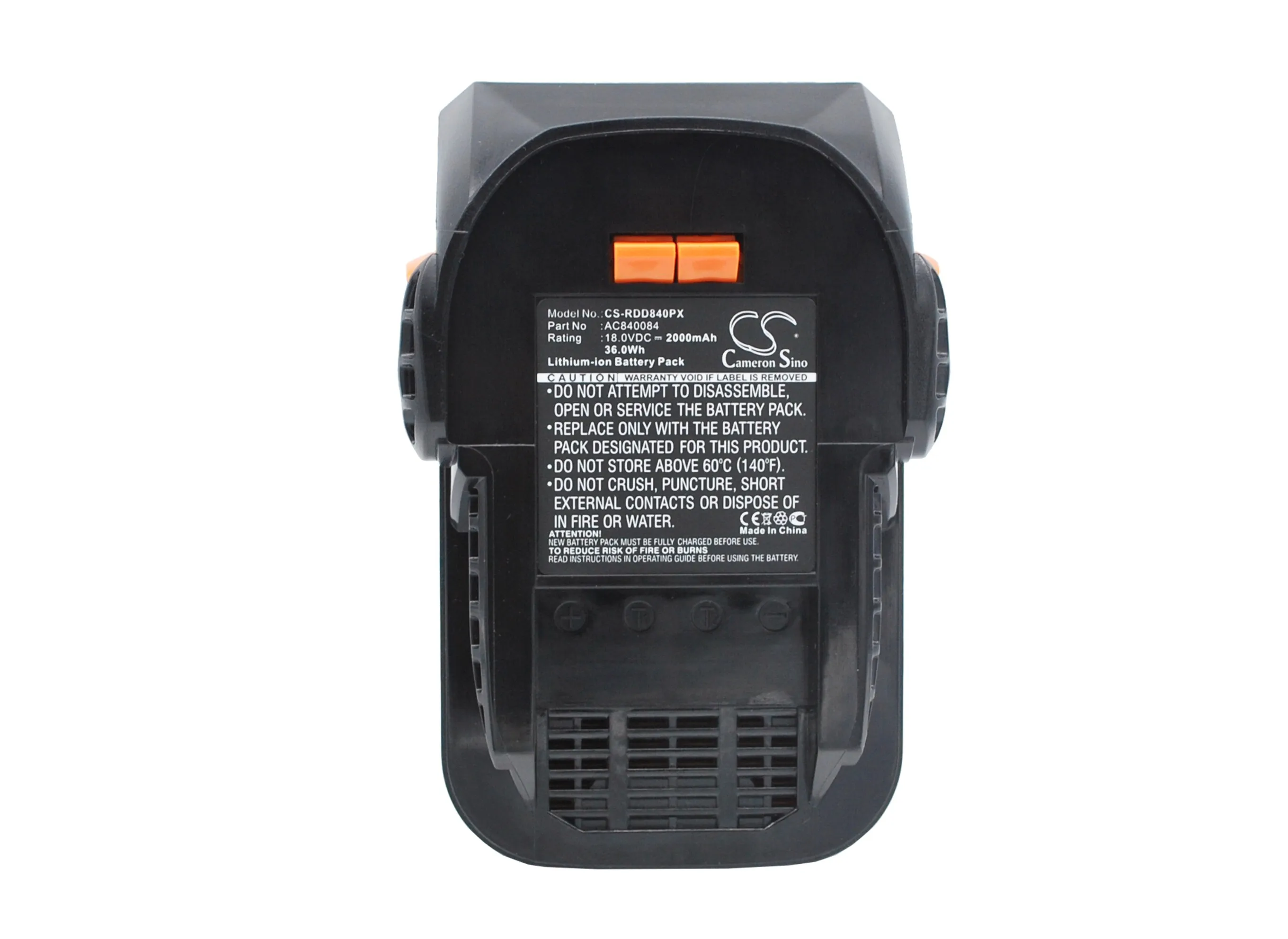 CS 2000mAh Battery For AEG L1815R  L1830R   RIDGID AC840084 BFL 18  BHO 18  BKS 18  BMS 18C  BS 18C  BS 18G  BSB 18  BSB 18 G