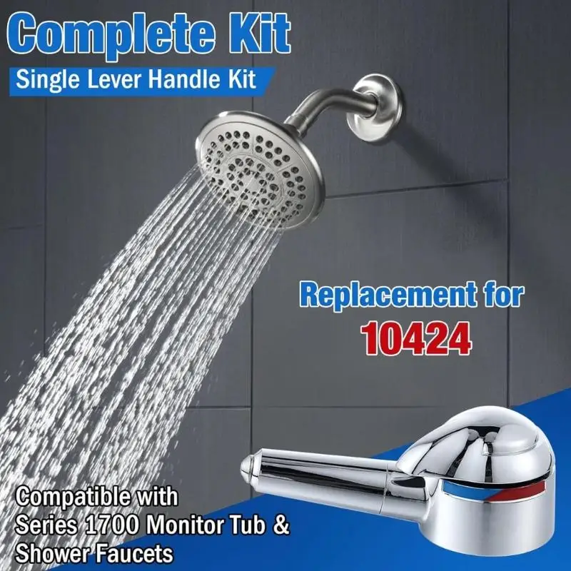 

Upgrades Tub & Shower Faucet Lever Handle Replacement Shower Gate Handle Simple Installation for 1700 Series D2RD