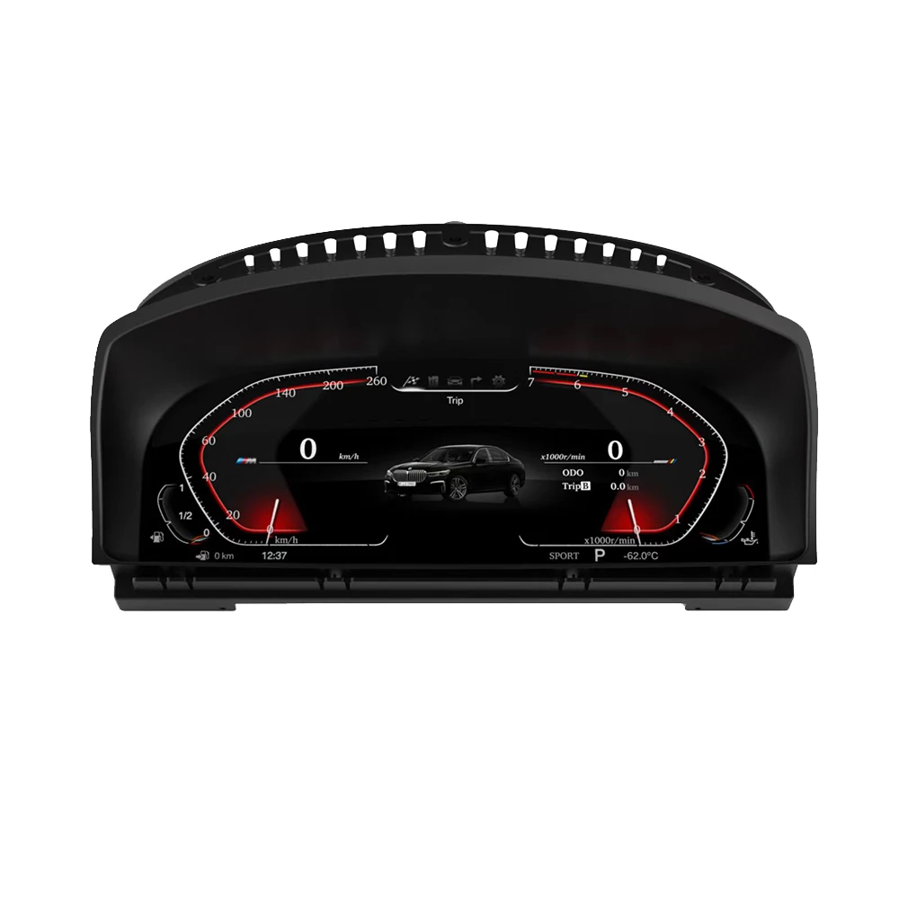 Virtual Cockpit for 7 Series E65 66 Smart Display Panel Speedometer Odometer LCD Digital Performance Display Dashboard Gauge