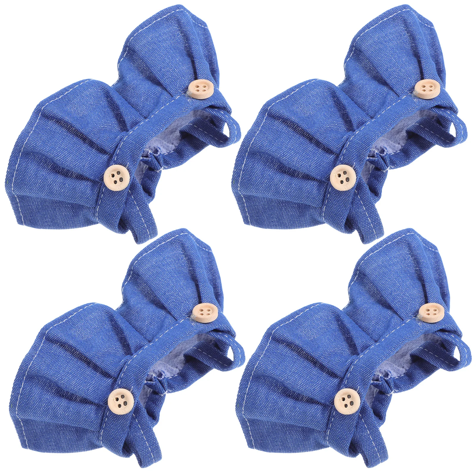 4 stuks stoffen overalls jurk rok outfits voor 17 cm figuren zachte stof kleding creatieve display kledingaccessoires