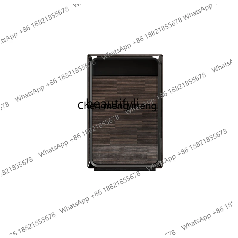 Simple Luxury Chest of Drawers Light Luxury Chest of Drawers Simple Italian Post-Modern Locker Wood Grain Five-Bucket Cabinet