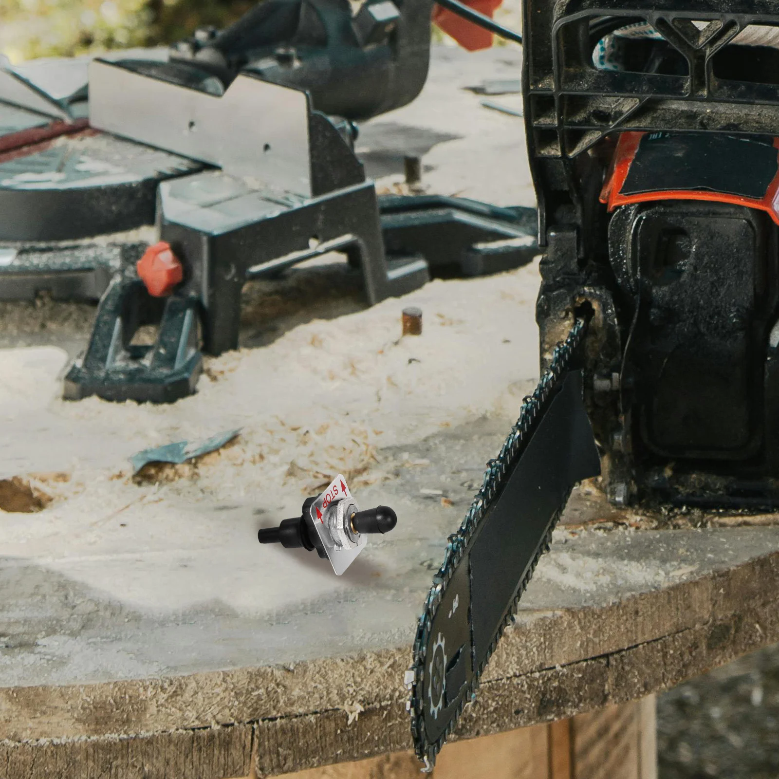 Chainsaw Engine Kill Toggle Switch 041av 070 Electrical Stop Switch Lawn Mower Replacement Parts Motor Safety Control