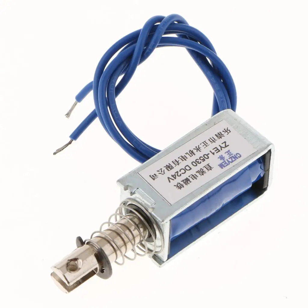 Push Pull Type Electric Electromagnet Solenoid Quiet Operation for Banking ATM Juice Machine