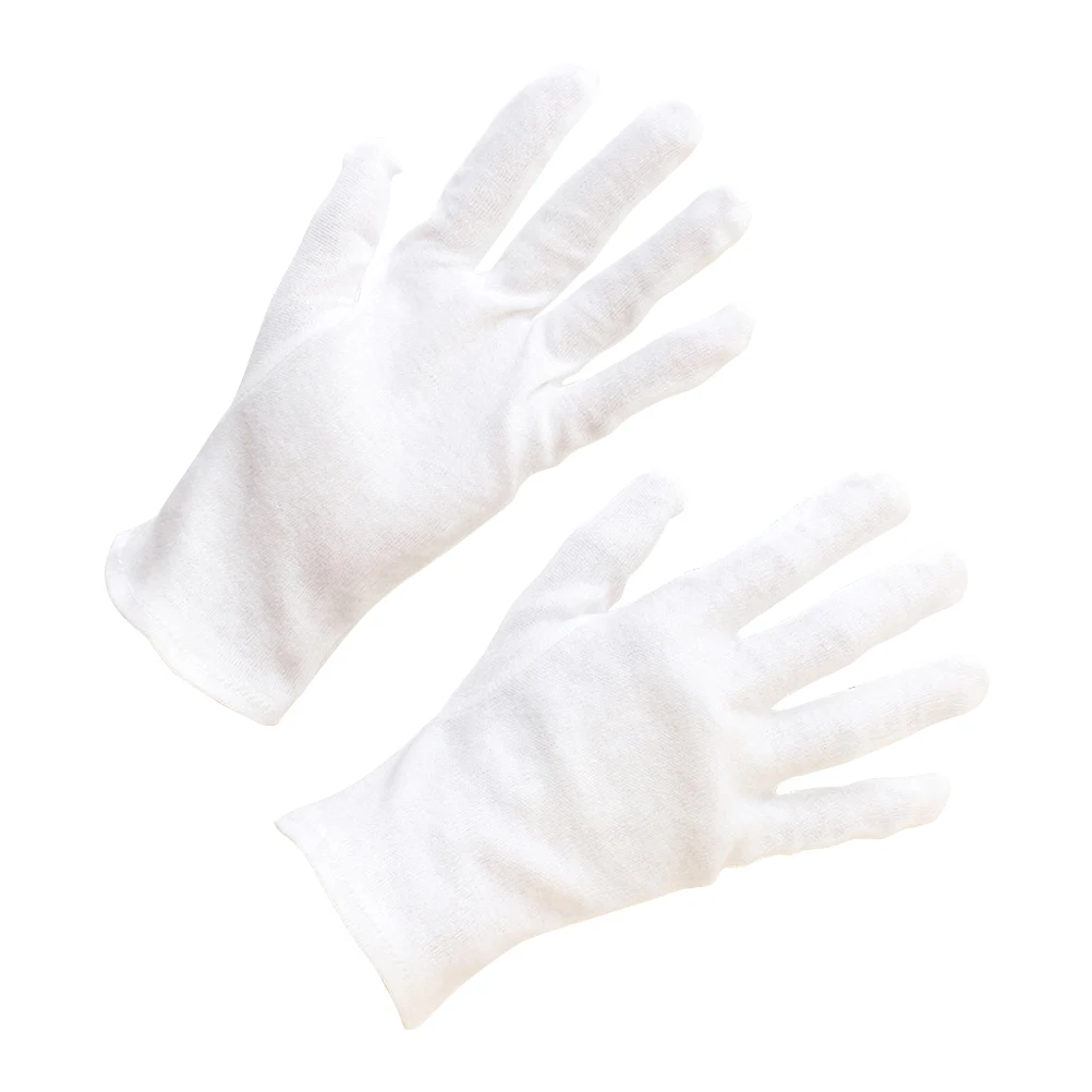 

12 Pairs Gloves Working Stoffhandschuhe Baumwolle Baumwollhandschuhe Schutzhandschuhe Cotton Sonnenschutzhandschuhe