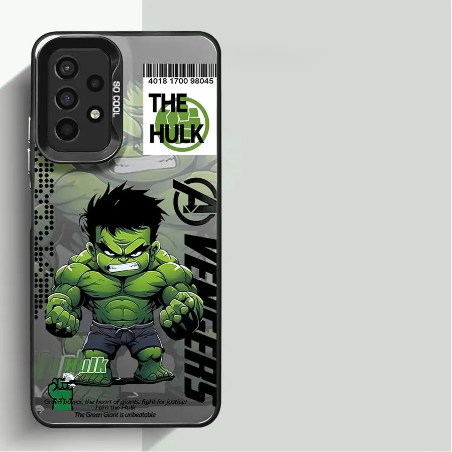 Captain America The Hulk Case for Samsung Galaxy A20 A51 A30 A50 A71 A03 A05 A21s A10 A03s A72 A73 4G Bumper Capa Cover image 4