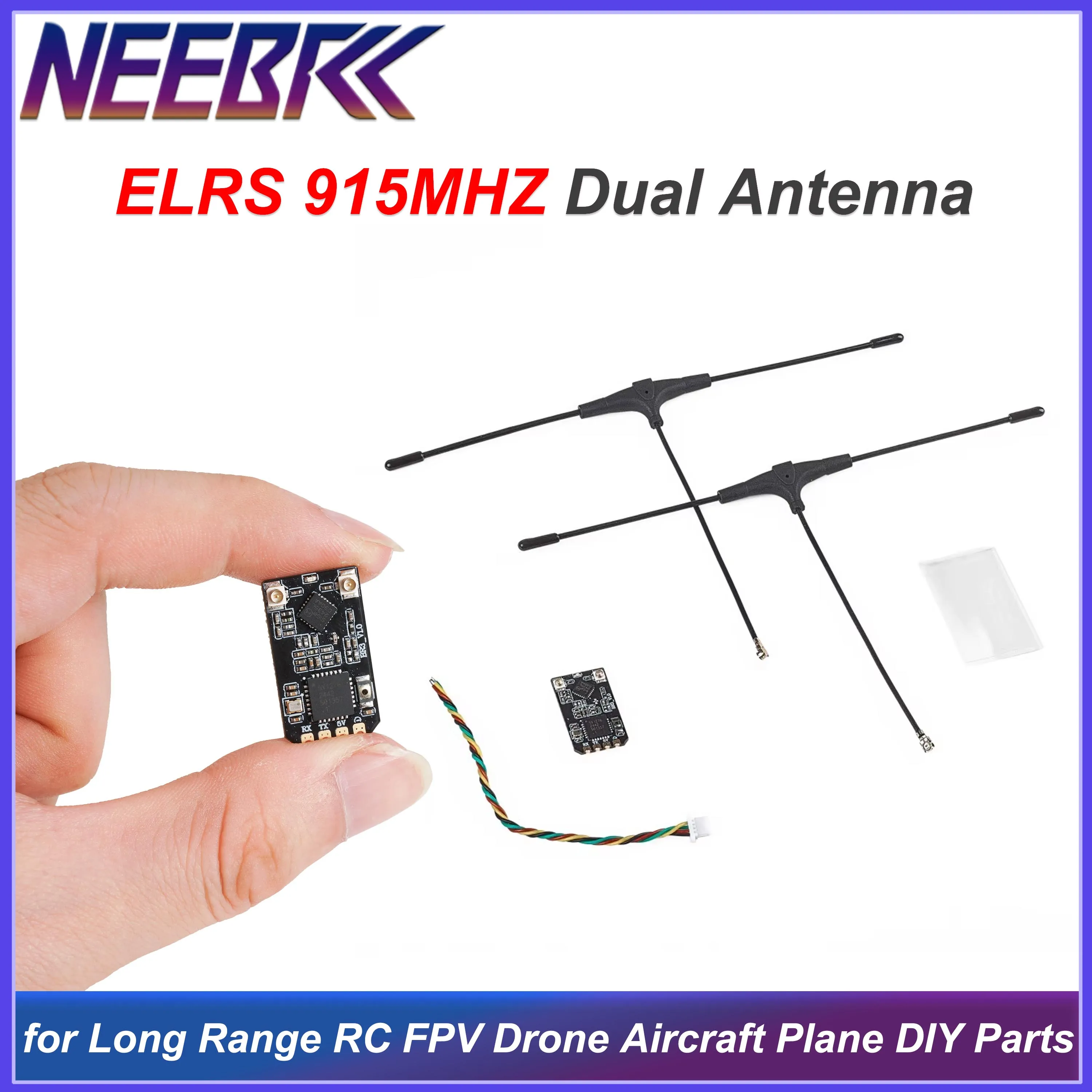 

ELRS 915 МГц двойная антенна ExpressLRS приемник IPEX разъем для дальнего действия RC FPV дрон самолет фристайл DIY аксессуары