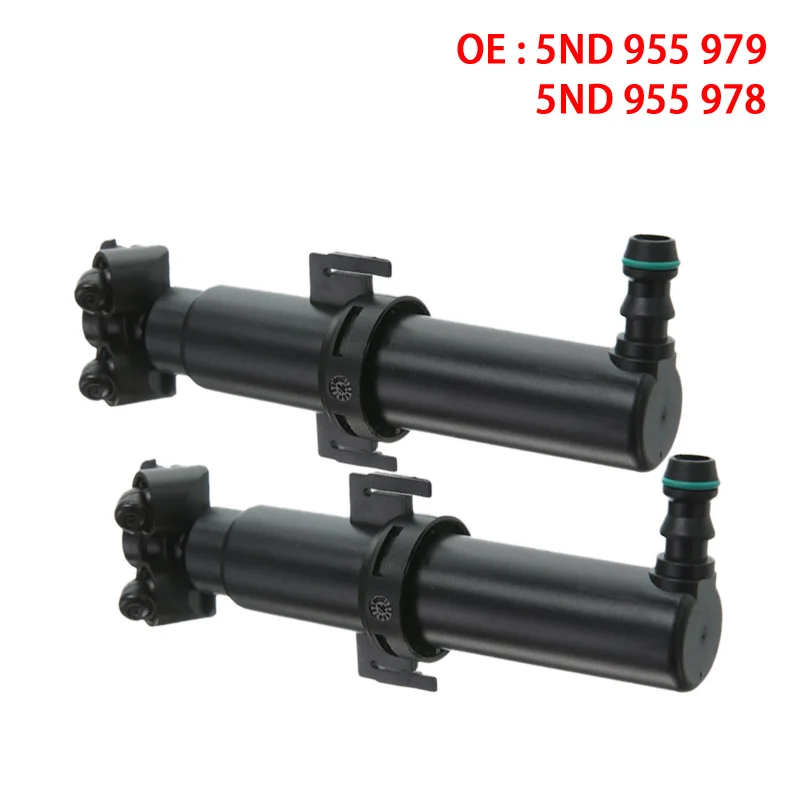 

OE качество 5ND955979 5ND955978 L R омыватель фар подъемный цилиндр распылительная форсунка для VW Tiguan 2010-2019 Touran 2004-2019
