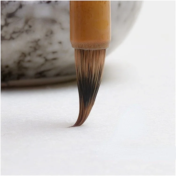 Multiple Rabbit Hair Chinese Traditional Calligraphy Brushes Pen Landscape Painting Brushes Small Regular Script Tinta China