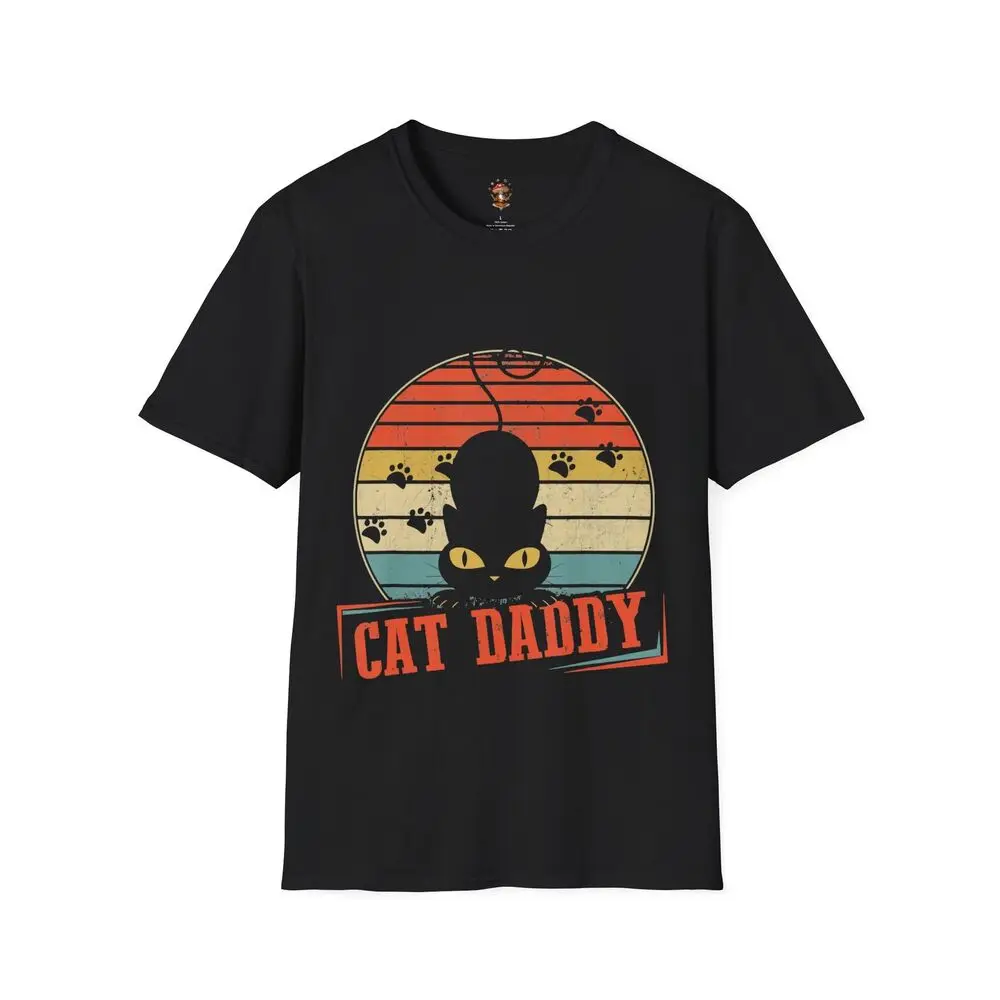 Perfect gift for Cat Dads & Pet Lovers Father's Day/Birthday Gift T-Shirt