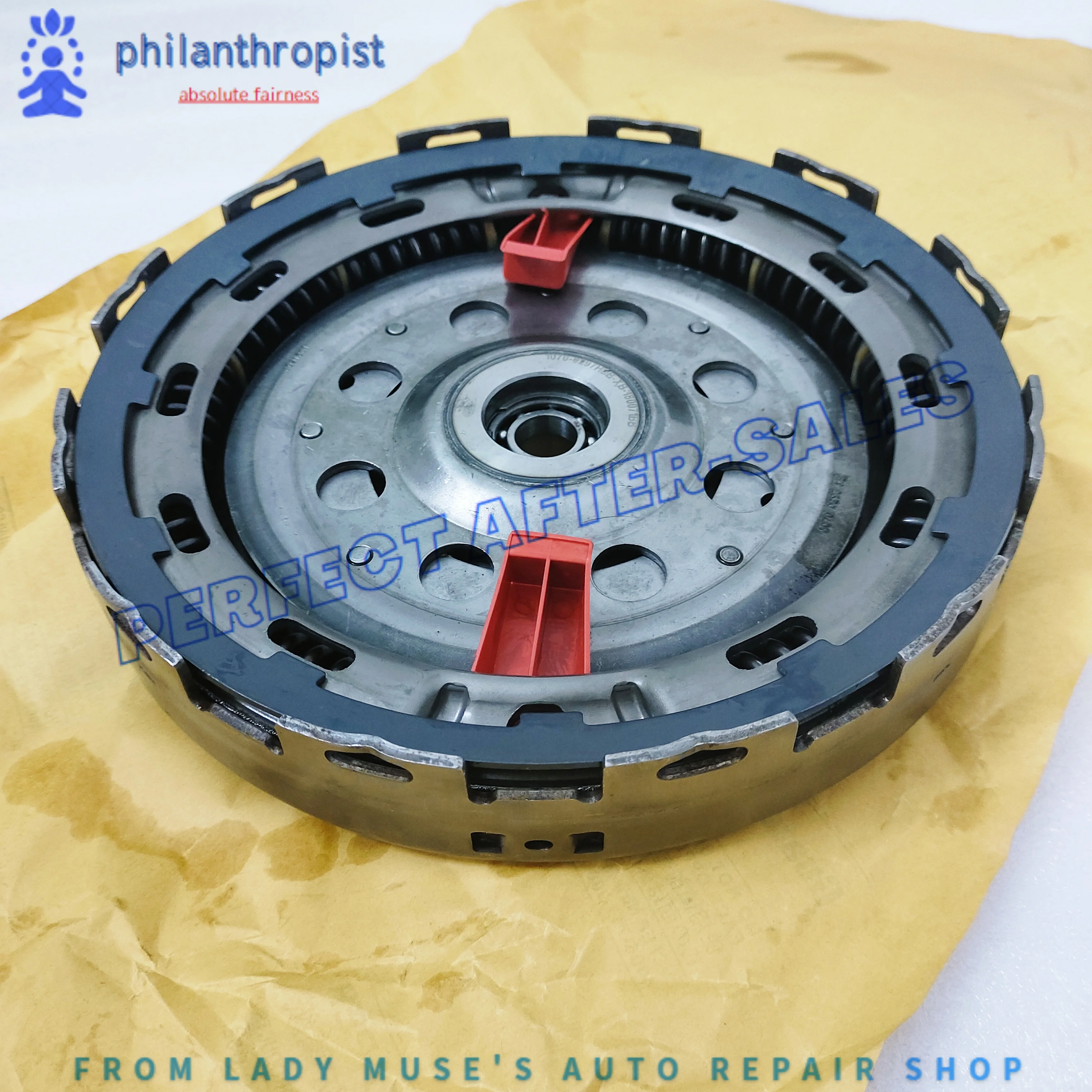 

1268154A-QX 10010218 DCT360 6DCT360 Transmission Double Clutch w Buffer Disc A890629 For MG, Roewe, Zotye, Ford, MG6