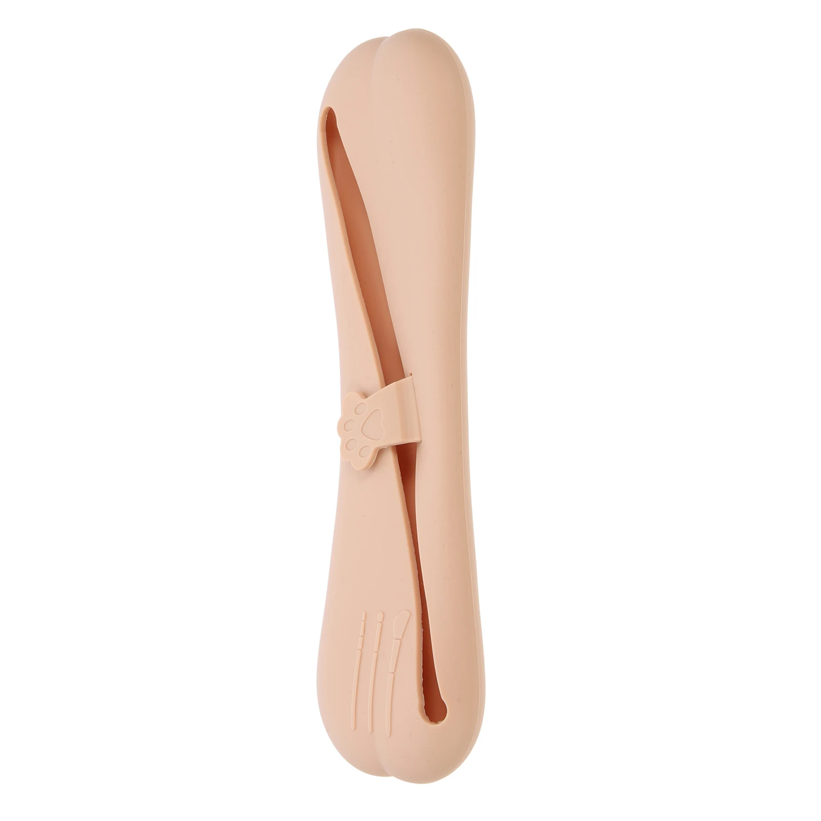 

Portable Makeup Brush Storage Bag Silicone ganizer Pouch Travel Small Compact Easy Makeup Tool Bag Carry