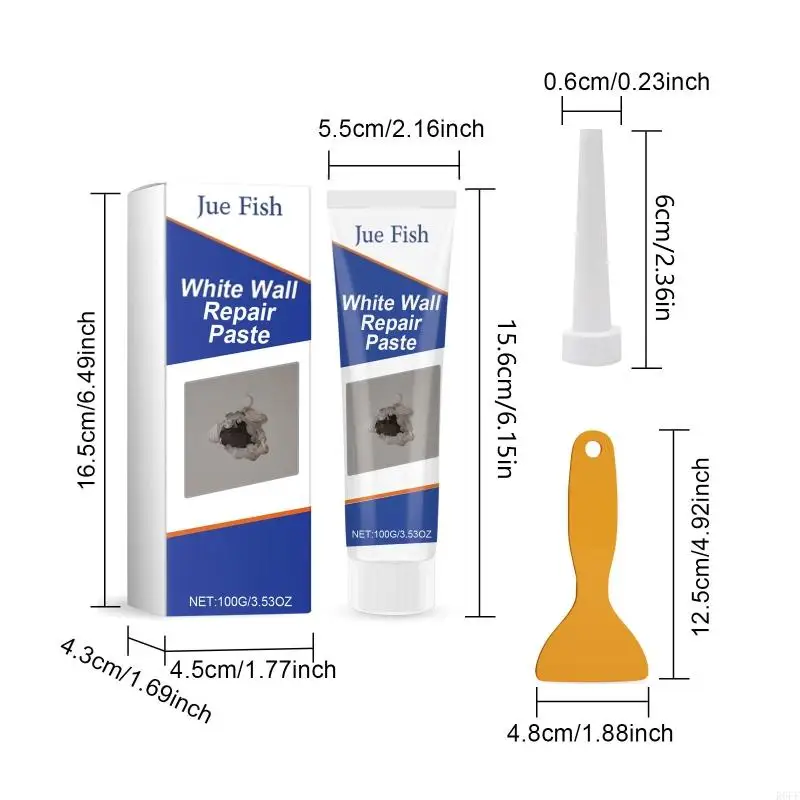 Agent réparation murale R6FF avec agent réparation murale gratte