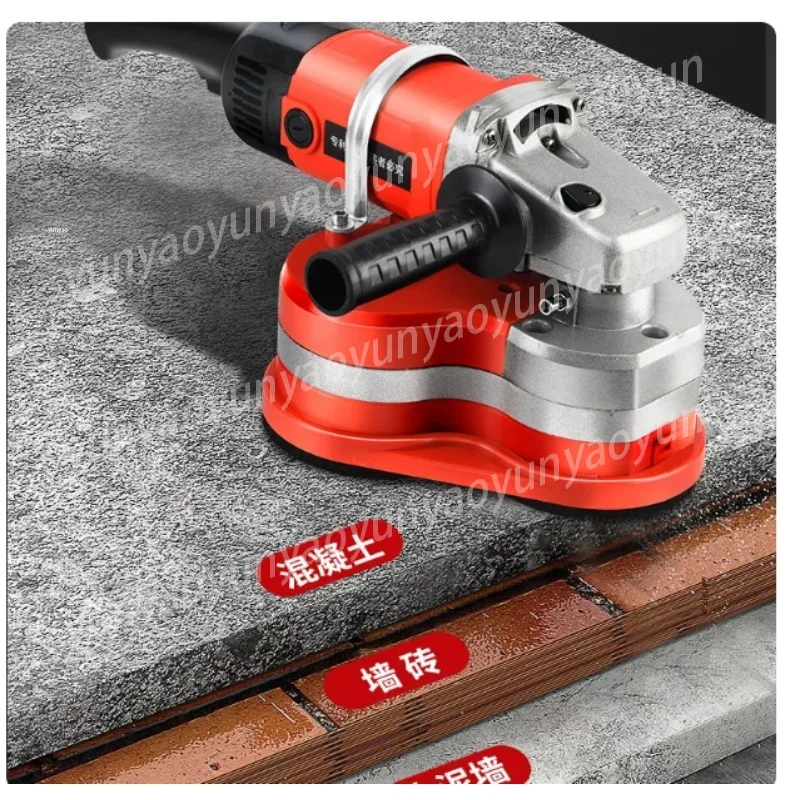 Three-head Dust-free Triangular Concrete Grinder Wall Edge Putty Polisher Floor Renovation Grinding Tool