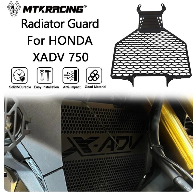 MTKRACING For HONDA XADV 750 X-ADV 750 XADV750 2021-2024 Motorcycle Accessories Radiator Guard Water Tank Protection Grille