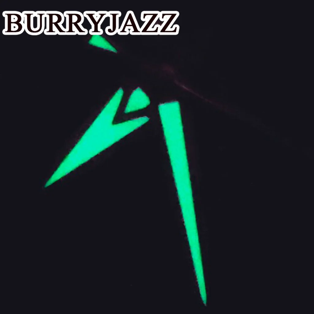 BURRYJAZZ NH35 NH36 NH38 7 s26 7 s36 4 r35 4 r36 orologio mani pistola argento mani verde luminoso