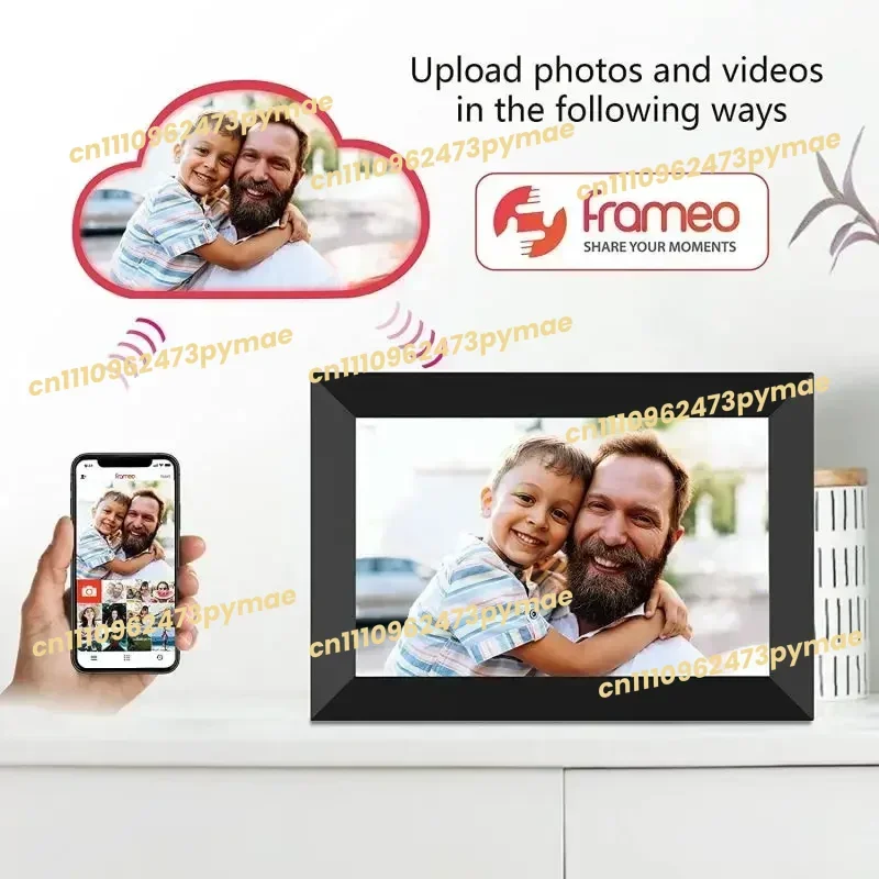 8 inch 10 inch Frameo electronic cloud photo frame WiFi digital photo frame 16GB 32GB memory smart photo album