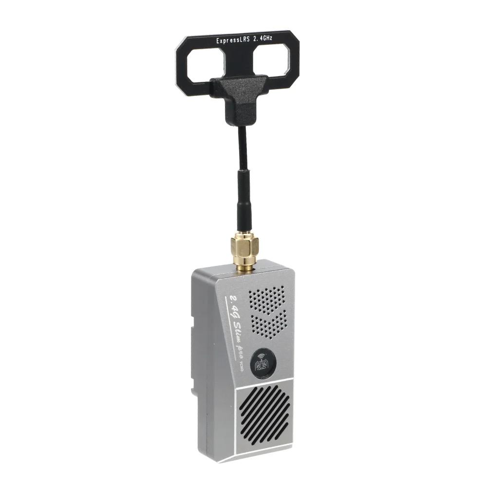 HappyModel ES24TX Slim Pro 2.4G ExpressLRS ELRS Nano TX Module with CNC Shell Cooling Fan for TBS Tango 2 Pro FRSKY X-Lite X9