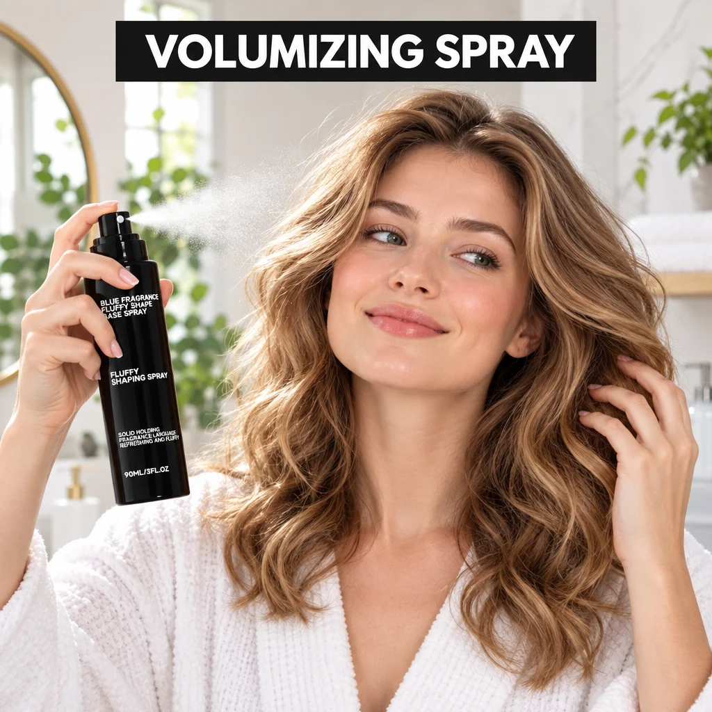 Volumizing Hair Spray Root Lift Styling Spray Hair Setting Spray Lightweight Hold Texturizing Spray Fine Hair Daily Style 90ml