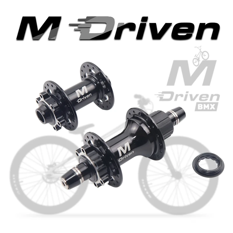 

M Driven 32h BMX Dirt Jump Hub 135x10mm Disc Brake Single Speed 32H BMX Street Trial Bicycle Rear Hubs Dirt Jump Cycling Hub
